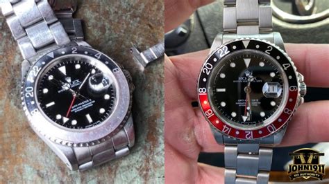 sostituzione vetro rolex gmt|rolex gmt ii bezel replacement.